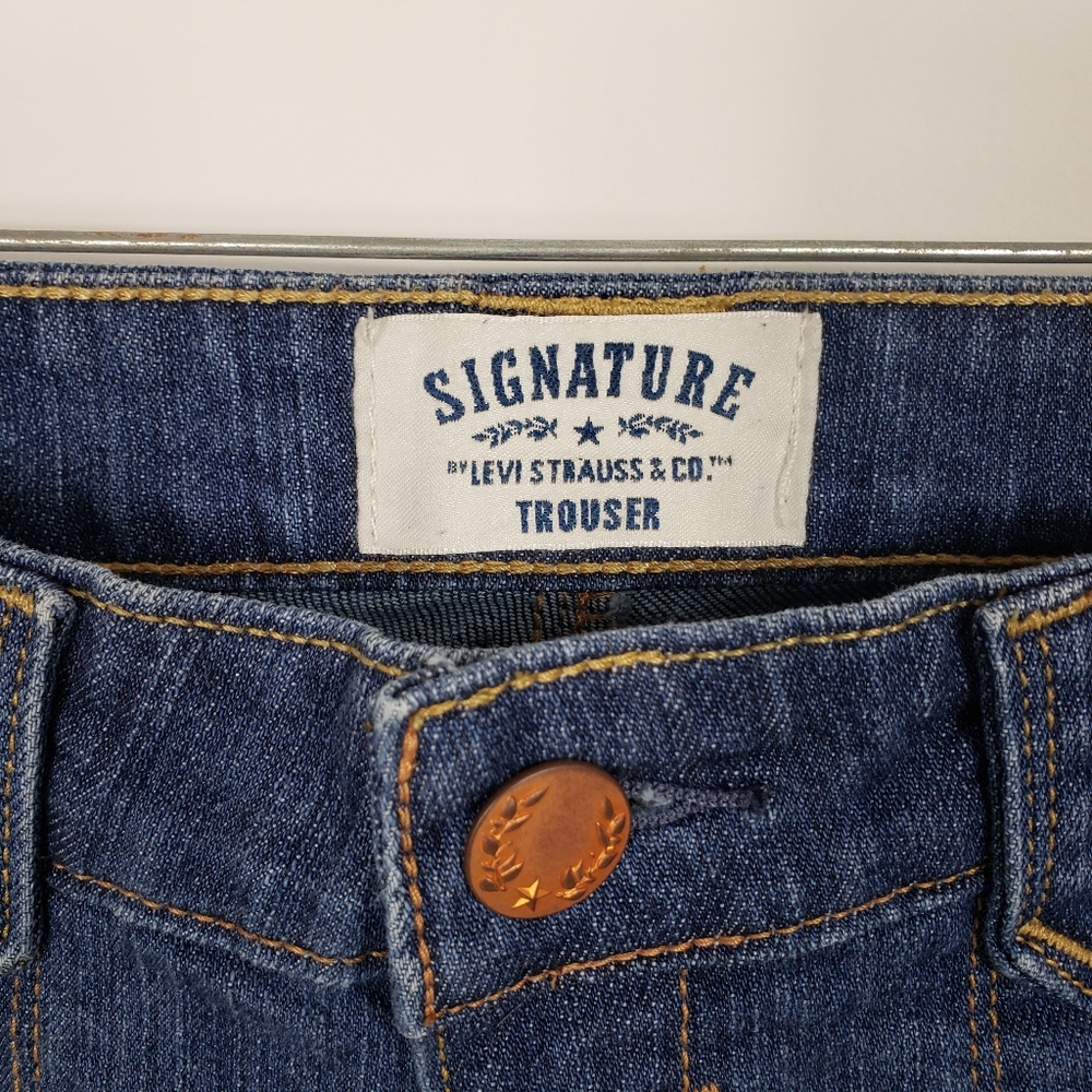 Levi Strauss Signature Trouser Jeans Sz 8 - Picture 16 of 16